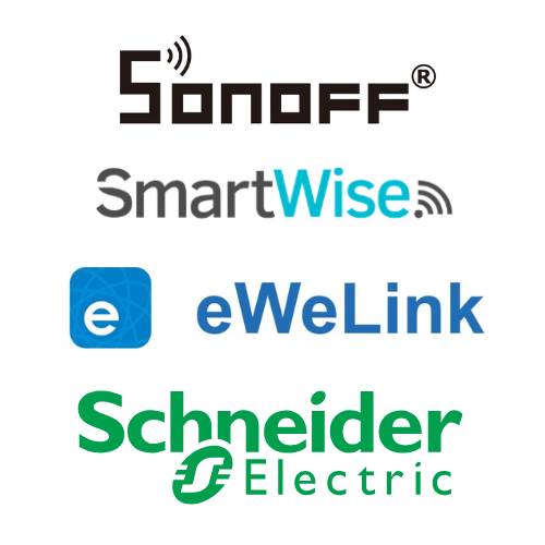 sonoff, smartwise, eweelink, schneider electric